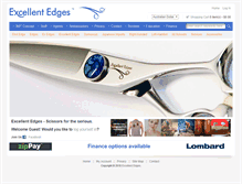 Tablet Screenshot of exedges.com